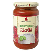 Gluteeniton tomaatti-ricottakastike BIO 350 g - ZWERGENWIESE